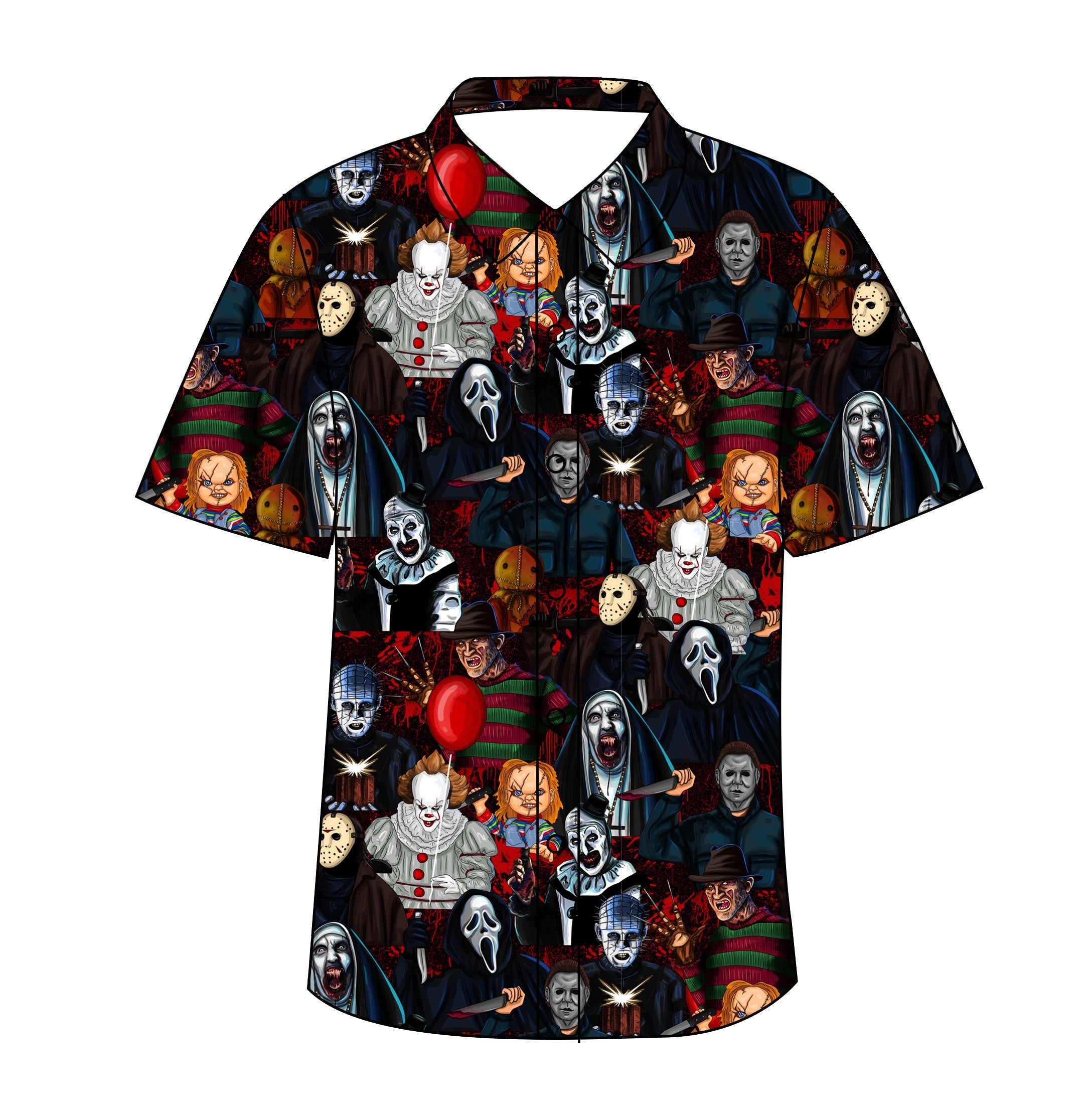 Nightmare Hollow Button Up PRESALE EST OCTOBER
